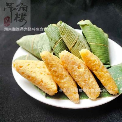 【小额批发】湖南湘西特产苞谷粑粑土家传统粗粮玉米浆粑300克/袋 2袋图3