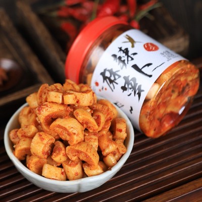 湖南萝卜干下饭菜麻辣香辣四川特产农家辣脆味开味咸菜罗卜丁批发 1瓶图4