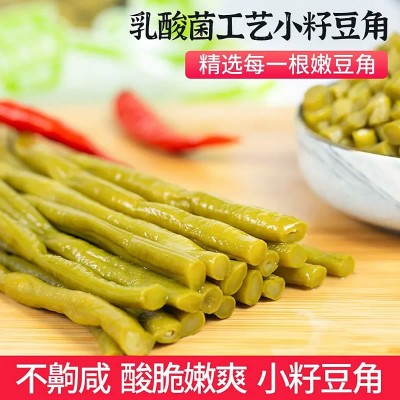 农家正宗老坛腌制酸豆角泡豇坛子菜豆角下饭菜腌缸豆咸菜真空袋装  1袋图5