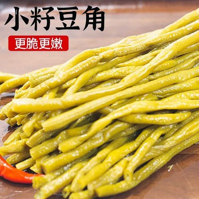 农家正宗老坛腌制酸豆角泡豇坛子菜豆角下饭菜腌缸豆咸菜真空袋装  1袋图4