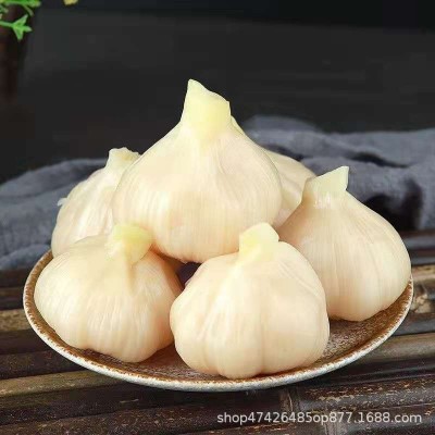 宜人福糖醋蒜酱腌冰糖姜片咸菜泡大蒜头下饭菜泡菜瓶装糖醋蒜批发 1瓶