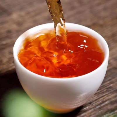 云南普洱 茶叶 糯米香小沱茶陈年普洱糯香熟茶迷你小金沱茶叶一斤图4