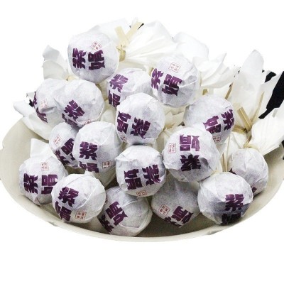 批发云南勐海紫娟紫茶紫芽紫鹃龙珠茶7克独立装大叶古树普洱生茶1包图4