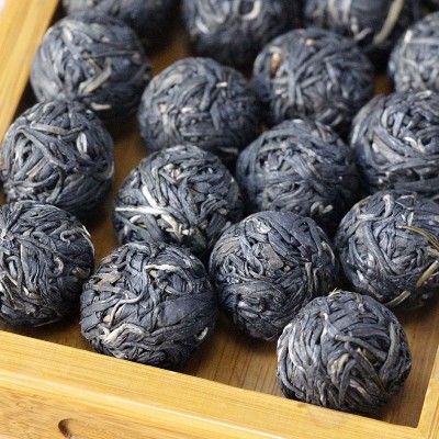 批发云南勐海紫娟紫茶紫芽紫鹃龙珠茶7克独立装大叶古树普洱生茶1包