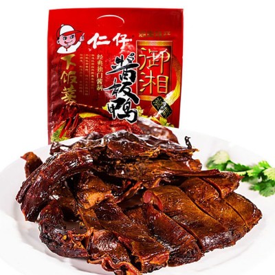 湖南风味仁仔400克酱板鸭鸭肉类熟食食品香辣小吃批发零食卤味配 2包图3