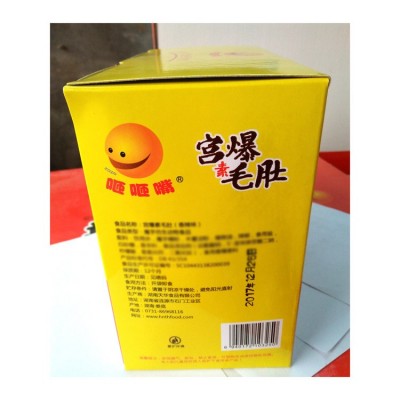 咂咂嘴辣条30包宫爆素毛肚爆辣食品魔芋爽零食豆皮批发一 件代发 1盒