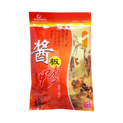 湖南特产舜华临武鸭香辣山茶油鸭酱板鸭手撕酱 板鸭香辣熟食零食 1只