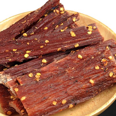 疯味世代风干猪肉5kg 四川特产袋装五香味麻辣味香辣味风干猪肉1袋图4