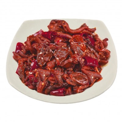 正宗川渝零小吃冷吃鸡杂麻辣解馋预制菜鸡肉零食即食特产下饭熟食2袋图5