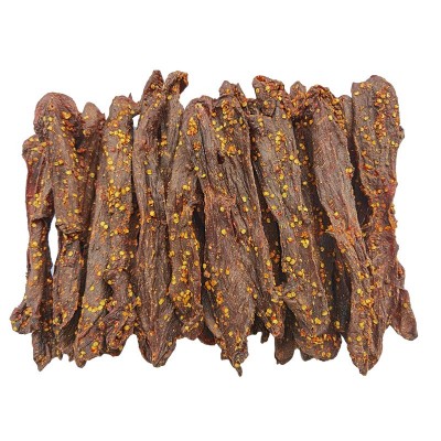 风干鸭肉干手撕鸭肉干零食散装麻辣干巴凉山风干鸭肉干2袋图5