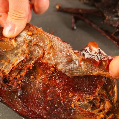 王饺儿常德酱板鸭300g湖南特产香辣鸭肉卤味手撕整只特辣年货批发 2包图2