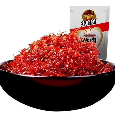 牛浪汉灯影牛肉丝小包装250g/袋纯牛肉川渝零食特产休闲零食小吃10袋图5