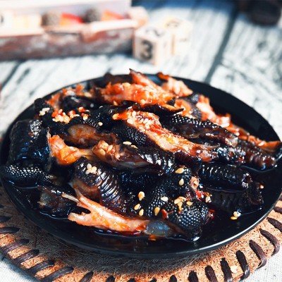 爱吃兔麻辣无骨零食鸡爪鸡脚筋川渝凤爪鸡肉凉菜预制菜摆摊批发1袋图4