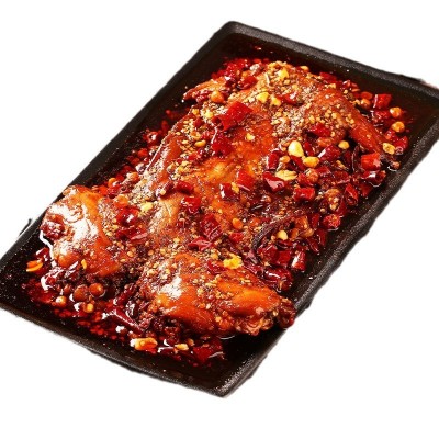 手撕烤兔四川自贡特产整只兔子肉麻辣兔肉兔头兔腿冷吃兔厂家批发1只图5