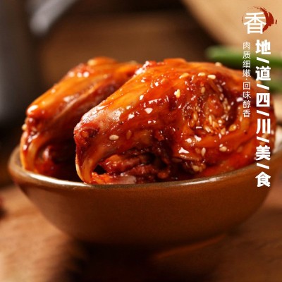 休闲兔头麻辣五香成都双流老妈兔腿冷吃兔四川特产厂家直销2袋图2