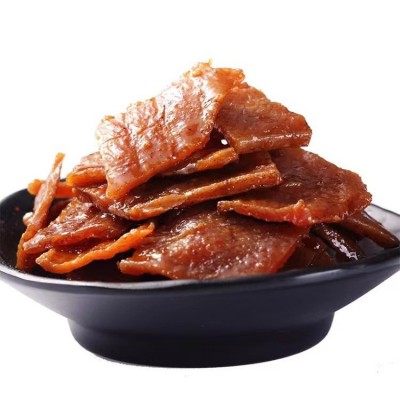 小川贵大片麻辣肉/手撕肉干 湖南特产麻辣猪肉熟食 独立散称5斤装 1包图5