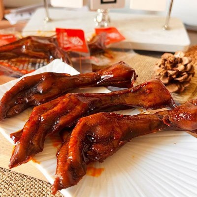 双双朵朵酱品鸡爪 卤味即食鸡爪批发 散称5斤装熟食 1包图4