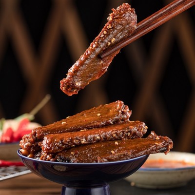 酱板鸭翅膀100g湖南特产特爆香辣酱板鸭翅卤味熟食追剧肉 零食批发 1袋图2