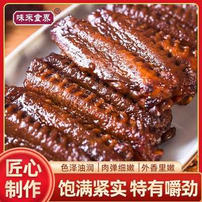 味来食界鸭翅夜宵香辣卤味熟食网红休闲零食卤味鸭中翅散装批发 1袋图4