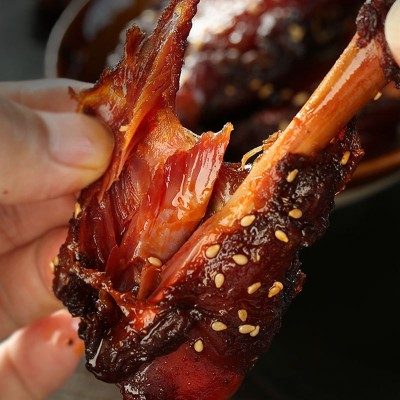 廖掌柜老卤烤鸭翅根香卤香辣鸭小腿翅根卤味散称零食小吃短保45天  1袋图3