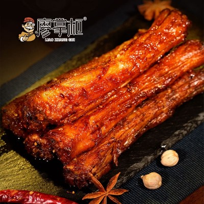 廖掌柜麻辣烤卤脖非风干鸭脖子鸡脖休闲肉类零食小吃即食食 品批发 1根图4