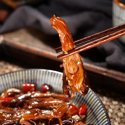 四川特产麻辣鸭舌卤味零食熟食小吃KTV一件代发微商供货1袋图4