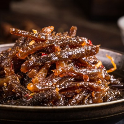 工厂一件代发麻辣冷吃牛肉制品手撕零食椒盐记四川美食可批量批发2袋图4