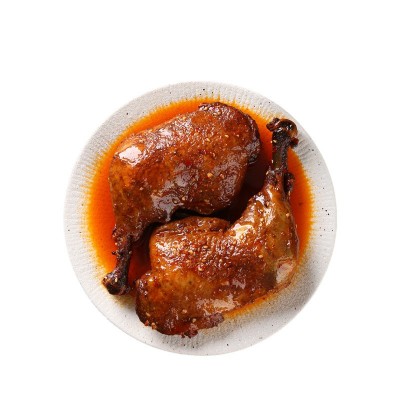 谢霸手枪鸡腿230g 香辣鸡腿即食熟食大鸡腿网红零食自贡特色冷吃2包图5