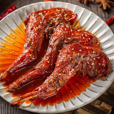 香辣兔腿2个装 四川小吃麻辣味零食办公室休闲熟食卤味即食美食2包