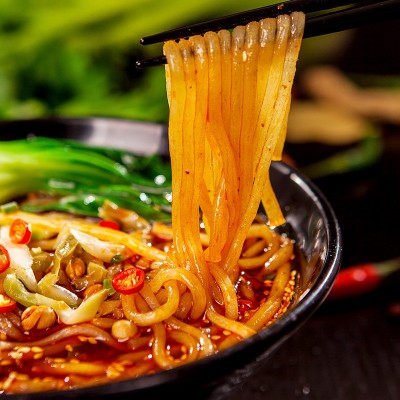 雅叔正宗重庆酸辣粉袋装粉丝速食食品批发整箱商用麻辣米 线厂家 1袋图4