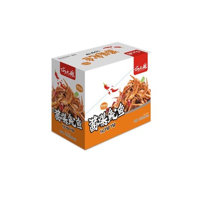 巧大娘酱爆鱿鱼16g 湖南特产麻辣零食小吃整盒休闲食品香辣鱿鱼 1盒图5