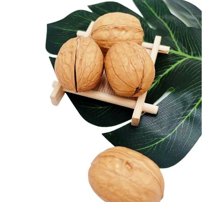 西域果园新疆纸皮烤核桃 500g袋装185纸皮核桃草本味自封口可手捏 1袋图2
