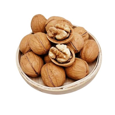 西域果园新疆纸皮烤核桃 500g袋装185纸皮核桃草本味自封口可手捏 1袋图5