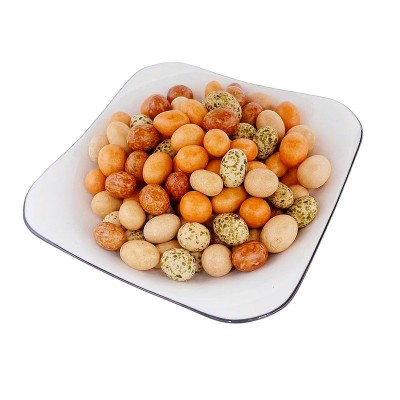 武顺逗裹衣花生 休闲食品5斤袋装多彩豆鱼皮花生海苔酱香原味混合 1袋图5