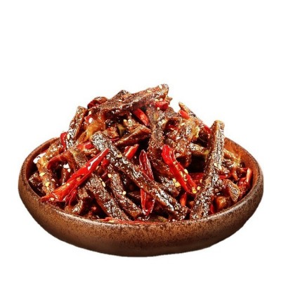 源头货源招牌牛肉麻辣休闲小零食四川特产牛肉干肉类熟食卤味批发2袋图5