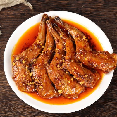 麻辣五香兔腿香辣兔肉冷吃兔兔肉兔头批发现炒现发熟食零食2袋图4