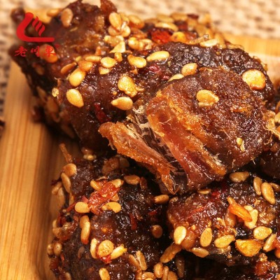 一斤装四川特产 老川东散装称重牛肉干 地摊小卖部批发牛 肉零食1斤图4
