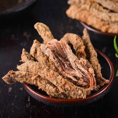 老川东牛肉干100g条麻辣牛肉干脯成都特产休闲零食牛肉干 厂家直供1袋图2