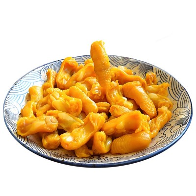 正宗盐焗鸡脚筋熟食独立包装即食鸡肉零食源产去骨风爪筋广东特色1袋图5