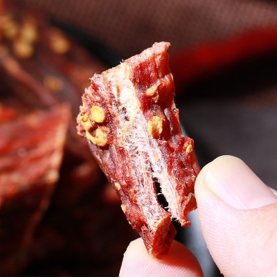 牛肉干风干牛肉手撕牛肉牛肉干厂家猪肉干鸭肉干食品零食批发散装1件图3