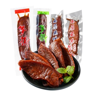 四川特产手撕牛肉零食批发散装牛肉干小吃地摊网红风干鸭肉食品5斤图4