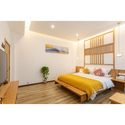 2号院·柔暖海畔居·全屋智能雅致大床房（全屋智能+智能马桶+100支纯棉亲肤布草+定制静音深度睡眠乳图1