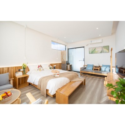 1号院·起来一起看洱海日出·洱海阳光原木轻奢大床房（全屋智能、干湿分离、智能马桶、纯棉亲肤布草、静音图2