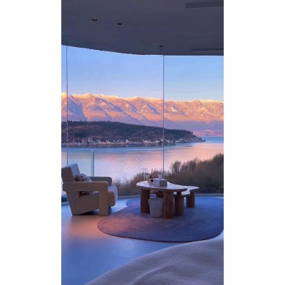270度海景浪漫泡池圆床房图1