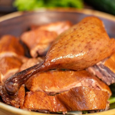 【整只椒麻鸭】一整只真空装四川称重鸭货开袋即食休闲食品椒麻鸭2只图2