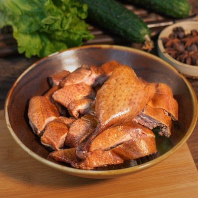 【整只椒麻鸭】一整只真空装四川称重鸭货开袋即食休闲食品椒麻鸭2只图3