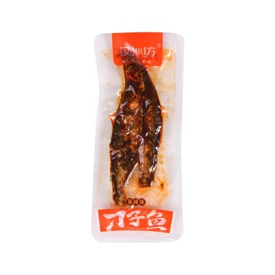 手撕鱼排香辣鱼尾香酥鱼块竹签鱼排散装称重开袋即食休闲零食批發1g图5