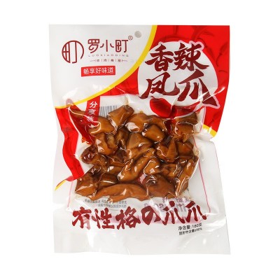 罗小町重庆特产香辣凤爪160g山椒凤爪重庆特产休闲麻辣零食小吃1袋图5