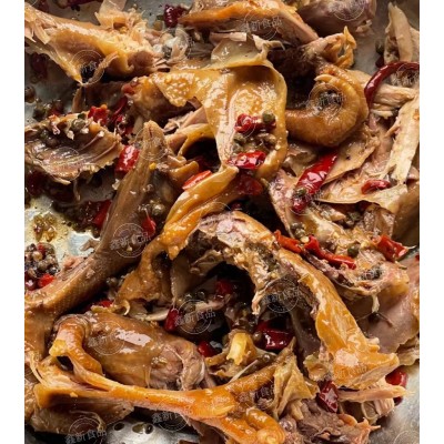 批发椒麻鸡正宗四川特产美食手撕五香麻椒鸡整只即食真空下酒菜熟2袋图3