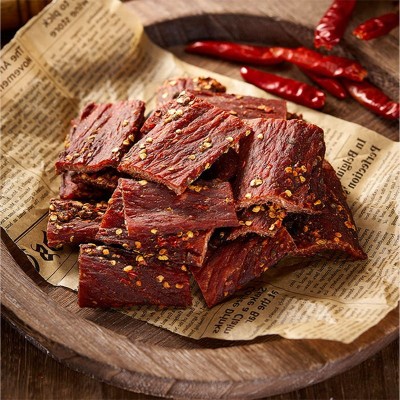 四川风干猪肉干零食景区特产展会风干猪肉干巴休闲食品厂家1斤图4